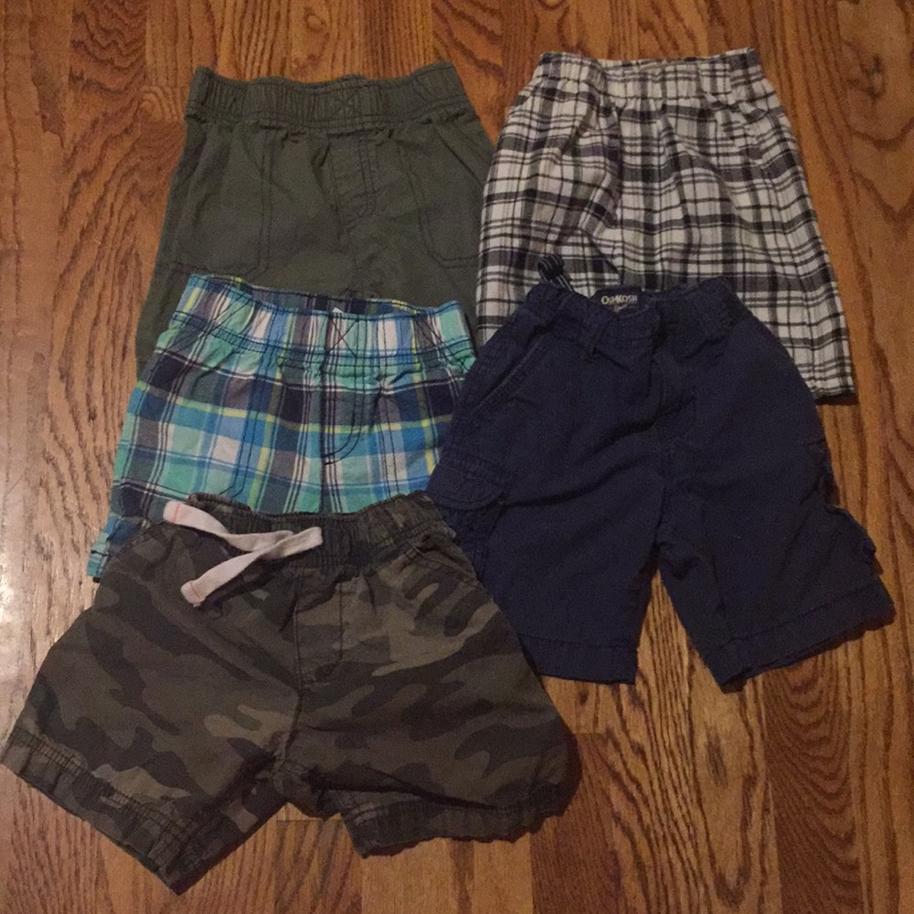 5 pair 3T boys shorts